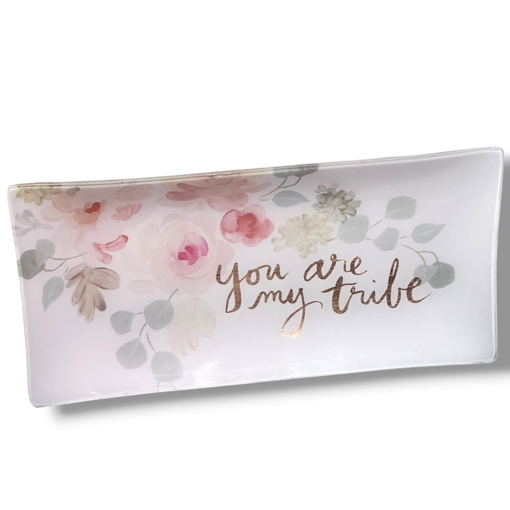 Fringe Studio Jewelry Tray "You Are My Tribe"